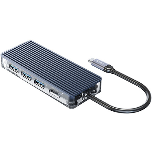 Docking Stations Orico WB-6TS Type-C to 3x USB 3.0 to 1x HDMI Grey