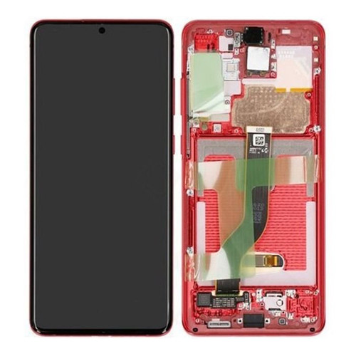 Original Οθόνη Samsung G985F/G986F Galaxy S20 Plus Aura Red & Μηχανισμός αφής GH82-22134A