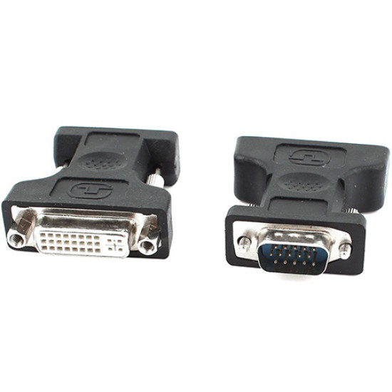 Αντάπτορας Powertech CAB-G019 DVI-I (M) σε VGA (F) Black Αντάπτορας Powertech CAB-G019 DVI-I (M) σε VGA (F) Black
