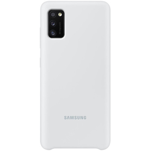 Θήκη Samsung EF-PA415TWE για A415 Galaxy A41 Back Cover Silicon White original Θήκη Samsung EF-PA415TWE για A415 Galaxy A41 Back Cover Silicon White original