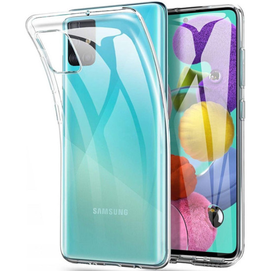 Θήκη OEM Ultra Slim για Samsung A725 Galaxy A72 5G Back Cover TPU 0.5mm Transparent