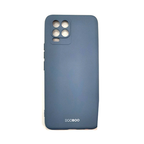 Θήκη Egoboo Rubber για Realme 8, 8 Pro Back Cover TPU Grey + Tempered Glass Θήκη Egoboo Rubber για Realme 8, 8 Pro Back Cover TPU Grey + Tempered Glass