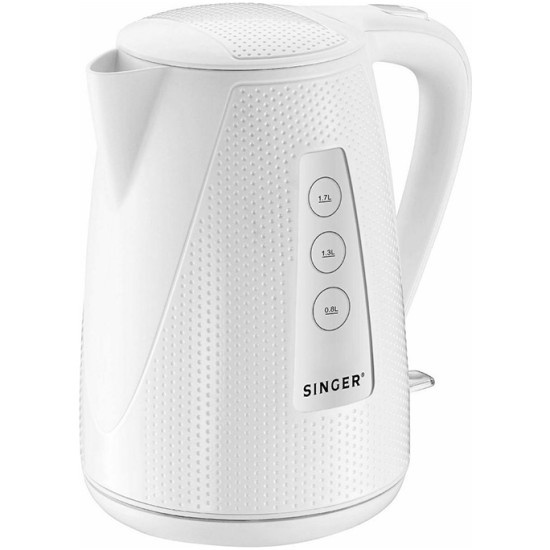 Singer SWK-800DOTS 1.7lt 2200W White (Ελληνικής αντι/πειας)
