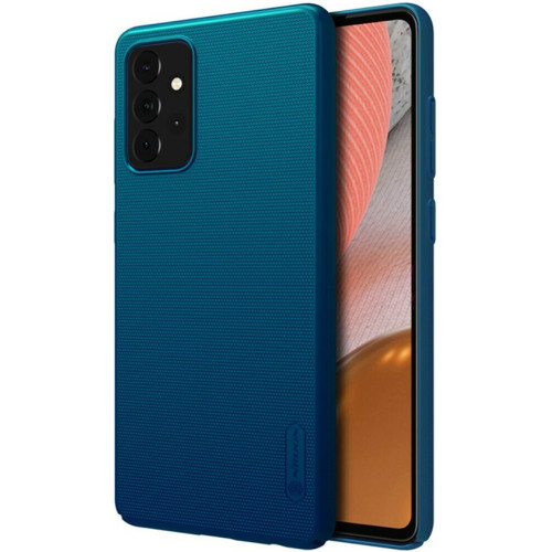 Θήκη Nillkin Super Frosted Shield για Samsung A725 Galaxy A72 Back cover Peacock Blue Θήκη Nillkin Super Frosted Shield για Samsung A725 Galaxy A72 Back cover Peacock Blue