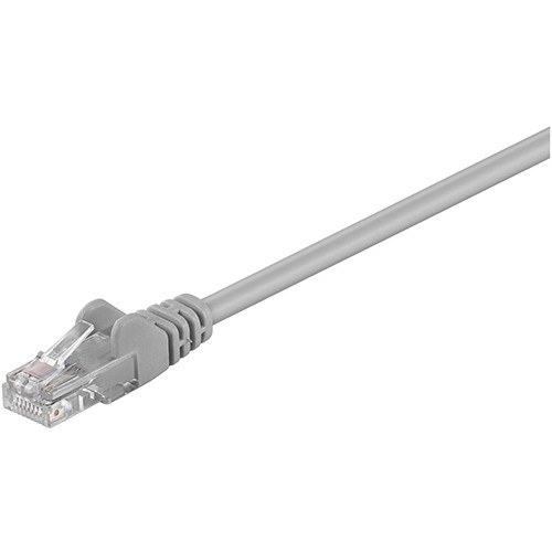 Καλώδιο δικτύου UTP Ethernet Goobay 95557 CAT5e 1.5m Grey