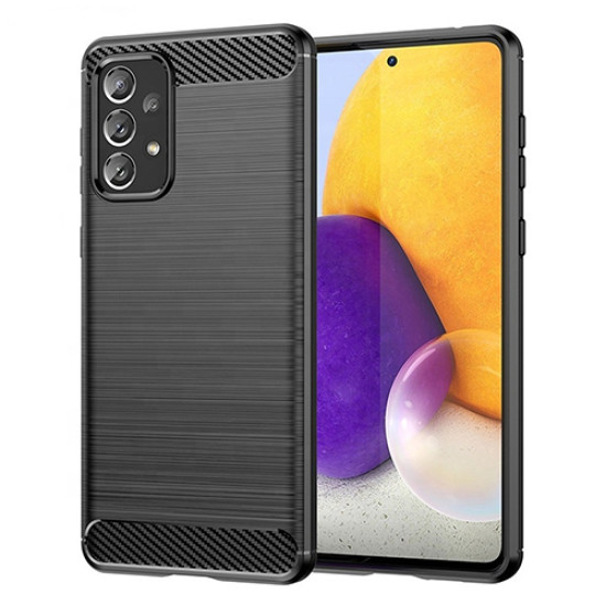 Θήκη Forcell Carbon για Samsung A725 Galaxy A72 Back Cover Black Θήκη Forcell Carbon για Samsung A725 Galaxy A72 Back Cover Black