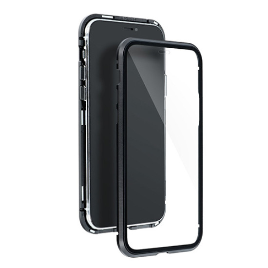 Θήκη OEM Magneto για Apple iPhone 13 Back + Frame Cover Black