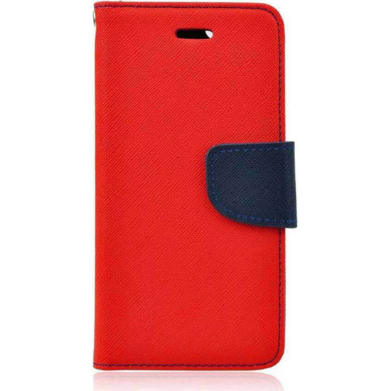Θήκη OEM Fancy Book για Samsung A525 Galaxy A52 5G, A52 4G,A52S 5G Flip Cover Red Navy