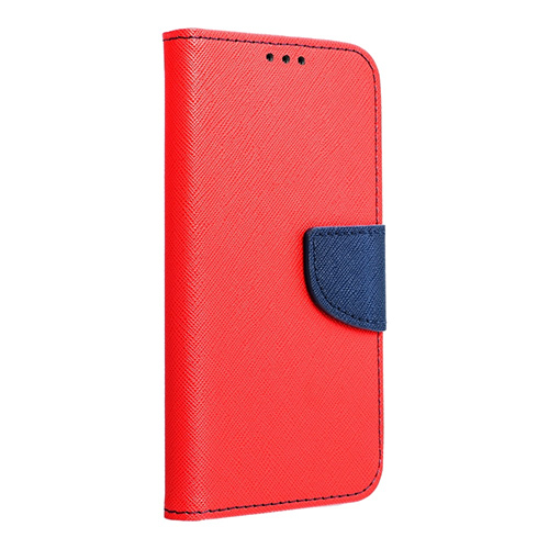 Θήκη OEM Fancy Book για Xiaomi Redmi Note 10, 10S Flip Cover Red Navy