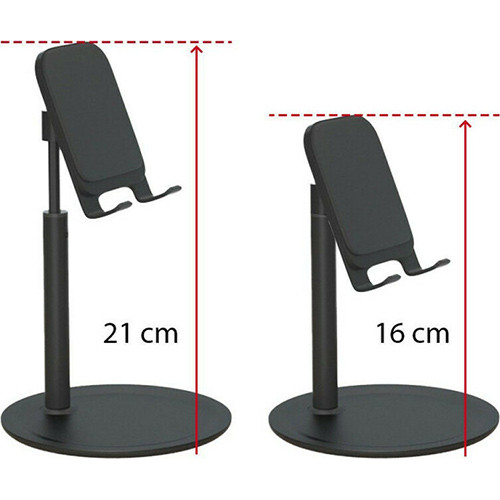 Βάση Γραφείου για Κινητό OEM K3S-BK Telescopic Black