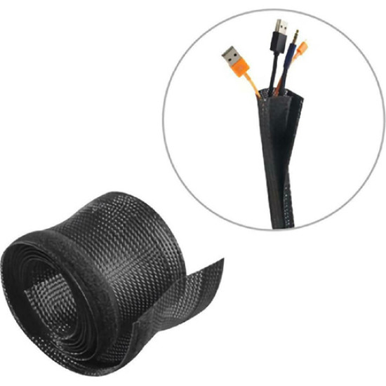 Δεματικό Καλωδίων Powertech VS-135 Τύπου Flex Wrap 100x13.5cm
