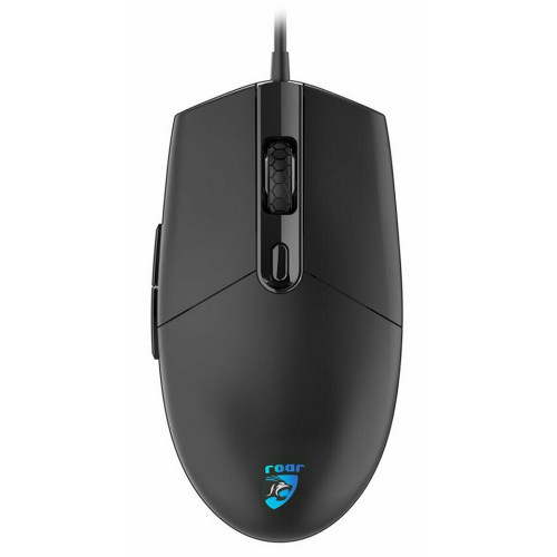 Ενσύρματο ποντίκι Roar RR-0012, 6400DPI, 6 πλήκτρα ,RGB Black