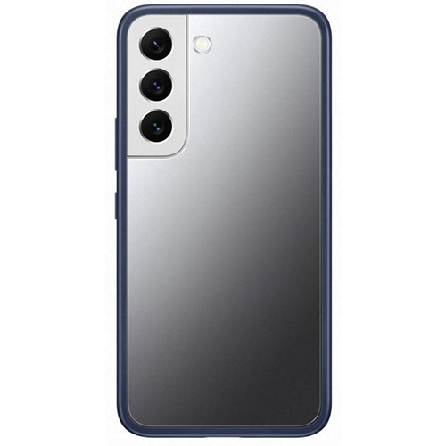 Θήκη Samsung EF-MS906CNE για S906 Galaxy S22 Plus Back Cover Frame Cover Transparent/Navy original Θήκη Samsung EF-MS906CNE για S906 Galaxy S22 Plus Back Cover Frame Cover Transparent/Navy original