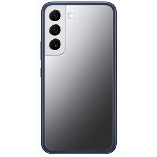 Θήκη Samsung EF-MS906CNE για S906 Galaxy S22 Plus Back Cover Frame Cover Transparent/Navy original Θήκη Samsung EF-MS906CNE για S906 Galaxy S22 Plus Back Cover Frame Cover Transparent/Navy original