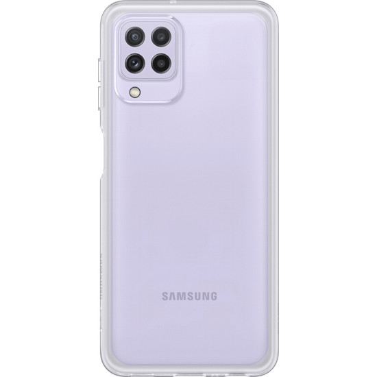Θήκη Samsung EF-QA225TTE για A226 Galaxy A22 LTE Back Cover Soft Transparent original Θήκη Samsung EF-QA225TTE για A226 Galaxy A22 LTE Back Cover Soft Transparent original