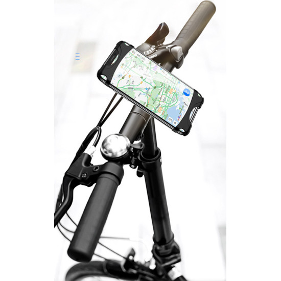 Βάση στήριξης Ποδηλάτου Usams US-ZJ053  έως 6'' Black