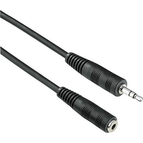 Αντάπτορας ήχου Goobay 3.5mm male x 3.5mm female 3m Black Αντάπτορας ήχου Goobay 3.5mm male x 3.5mm female 3m Black