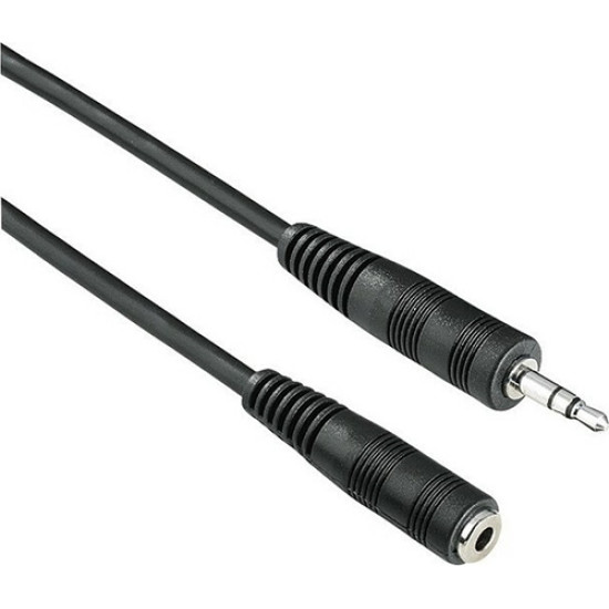 Αντάπτορας ήχου Goobay 3.5mm male x 3.5mm female 3m Black