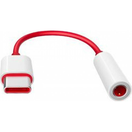 Αντάπτορας OnePlus Type-C (M) σε 3.5mm (F) Red Bulk