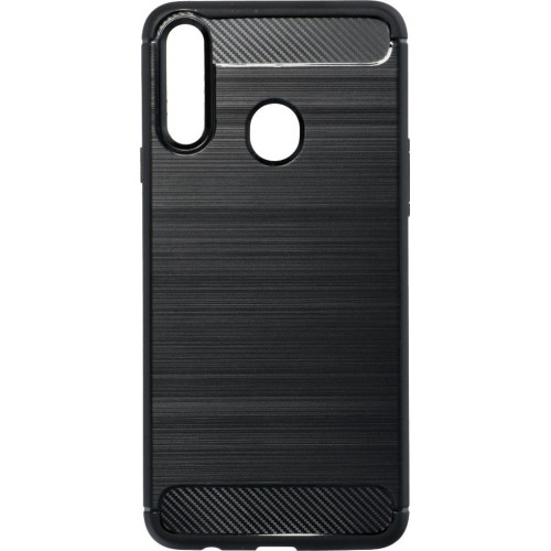 Θήκη Forcell Carbon για Samsung A207 Galaxy A20s Back Cover Black