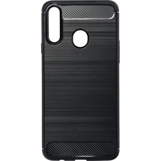 Θήκη Forcell Carbon για Samsung A207 Galaxy A20s Back Cover Black Θήκη Forcell Carbon για Samsung A207 Galaxy A20s Back Cover Black