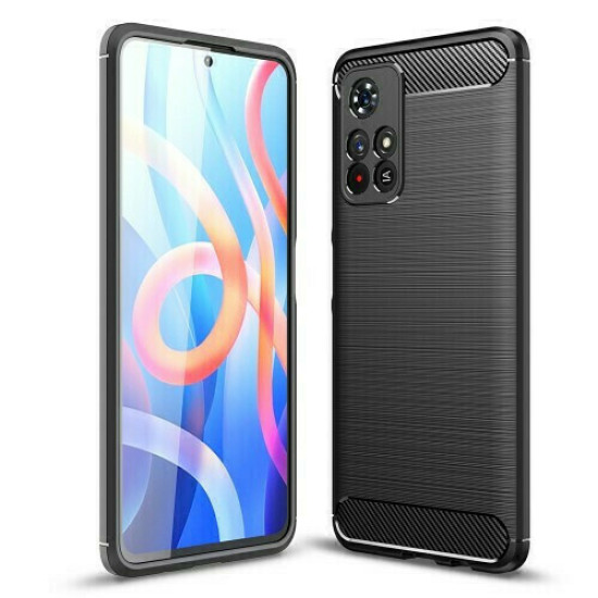 Θήκη Forcell Carbon για Xiaomi Poco M4 Pro 5G Back Cover Black Θήκη Forcell Carbon για Xiaomi Poco M4 Pro 5G Back Cover Black