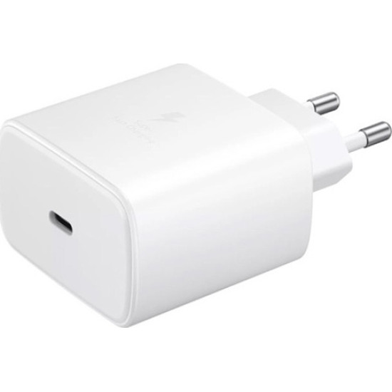 Φορτιστής ταξιδίου Αντάπτορας Samsung EP-TA845EWE Type-C 45W Fast Charger white original bulk Φορτιστής ταξιδίου Αντάπτορας Samsung EP-TA845EWE Type-C 45W Fast Charger white original bulk