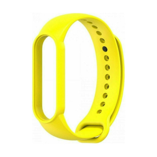 Xiaomi Mi Band 5 Strap Yellow Λουράκι Σιλικόνης