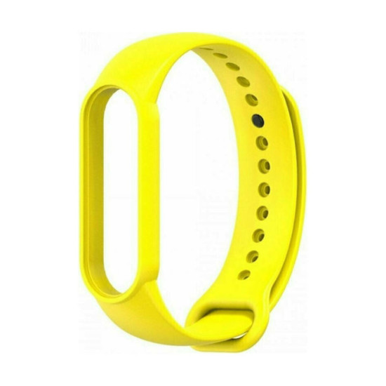 Xiaomi Mi Band 5 Strap Yellow Λουράκι Σιλικόνης Xiaomi Mi Band 5 Strap Yellow Λουράκι Σιλικόνης