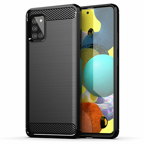 Θήκη Forcell Carbon για Samsung A516 Galaxy A51 5G Back Cover Black