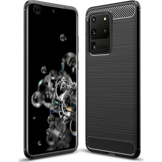 Θήκη Forcell Carbon για Samsung G985 Galaxy S20 Plus Back Cover Black Θήκη Forcell Carbon για Samsung G985 Galaxy S20 Plus Back Cover Black