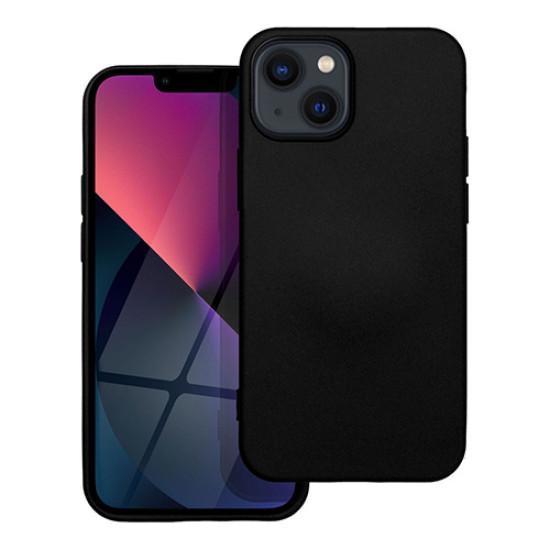 Θήκη Silicon Lite για Apple iPhone 14 plus Back Cover Black