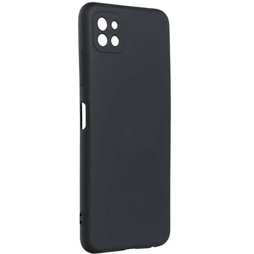Θήκη Silicon Lite για Samsung A226 Galaxy A22 5G Back Cover Black