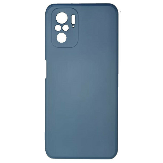Θήκη Silicon Lite για Xiaomi Redmi Note 10, 10S Back Cover Blue