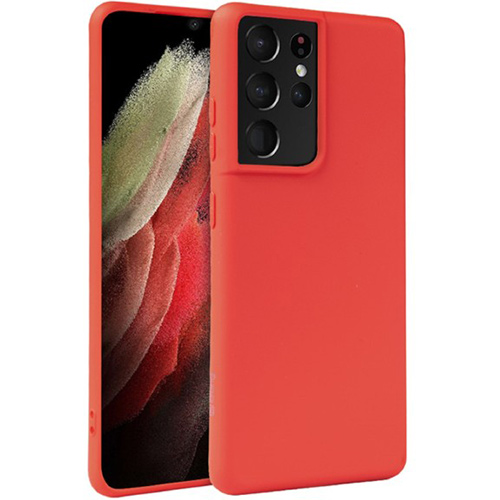 Θήκη Forcell Soft για Samsung G998 Galaxy S21 Ultra Back Cover Red