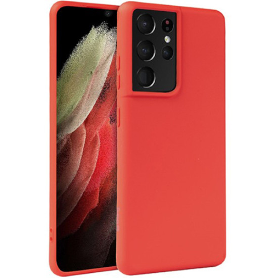 Θήκη Forcell Soft για Samsung G998 Galaxy S21 Ultra Back Cover Red