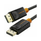 Καλώδιο Cabletime DisplayPort male - DisplayPort male 4k/60Hz 1m Black