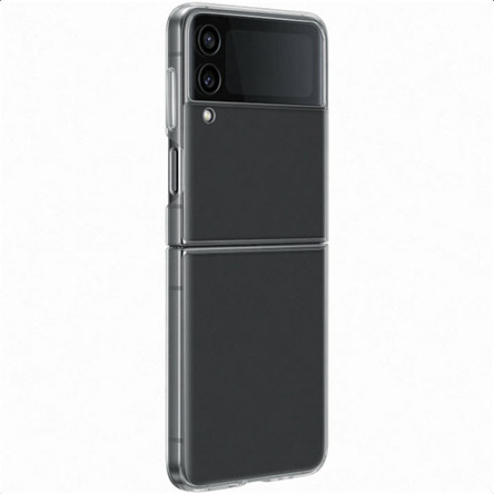 Θήκη Samsung EF-QF721CTE για F721 Galaxy Z Flip 4 Silicone Cover Transparent Original Θήκη Samsung EF-QF721CTE για F721 Galaxy Z Flip 4 Silicone Cover Transparent Original