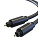 Καλώδιο Optical Audio Powertech CT-AV380 TOS male - TOS male gold plated OD 4.0mm 2m Black