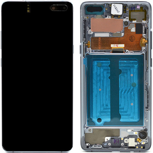 Original Οθόνη Samsung G977 Galaxy S10 5G Black & Μηχανισμός αφής GH82-20442B