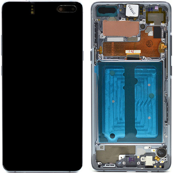 Original Οθόνη Samsung G977 Galaxy S10 5G Black & Μηχανισμός αφής GH82-20442B
