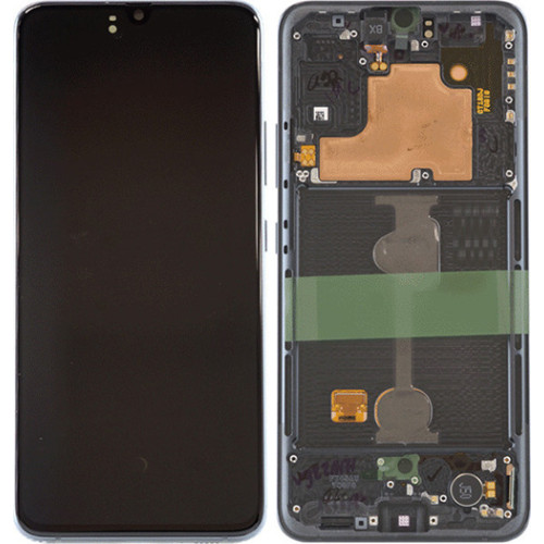 Original Οθόνη Samsung A908 Galaxy A90 Μαύρο & Μηχανισμός αφής GH82-21092A