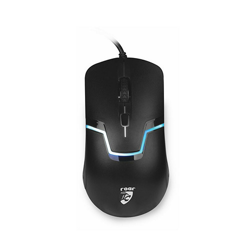Ενσύρματο Gaming ποντίκι Roar RR-0006,1600DPI,4 πλήκτρα RGB Black