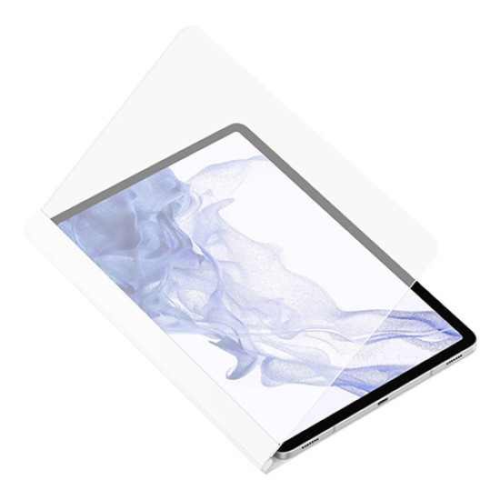 Θήκη Tablet Samsung EF-ZX700PWE για Galaxy Tab S7/S8 Flip Cover Note View White Original Θήκη Tablet Samsung EF-ZX700PWE για Galaxy Tab S7/S8 Flip Cover Note View White Original