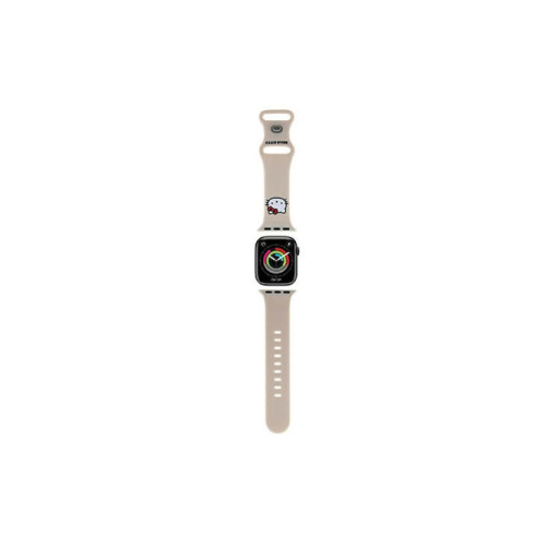 Λουράκι Σιλικόνης Apple Watch Hello Kitty 38, 40, 41mm Beige Λουράκι Σιλικόνης Apple Watch Hello Kitty 38, 40, 41mm Beige