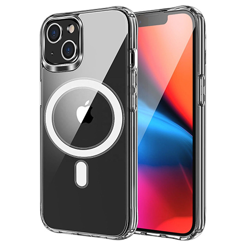Θήκη OEM Magsafe για Apple iPhone 15 Plus Back Cover Τransparent Case