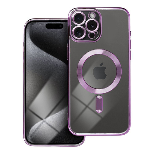 Θήκη OEM Electro Magsafe για Apple iPhone 15 Pro Back Cover Purple