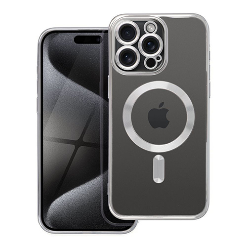 Θήκη OEM Electro Magsafe για Apple iPhone 15 Pro Max Back Cover Titanic