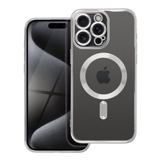 Θήκη OEM Electro Magsafe για Apple iPhone 15 Pro Max Back Cover Titanic