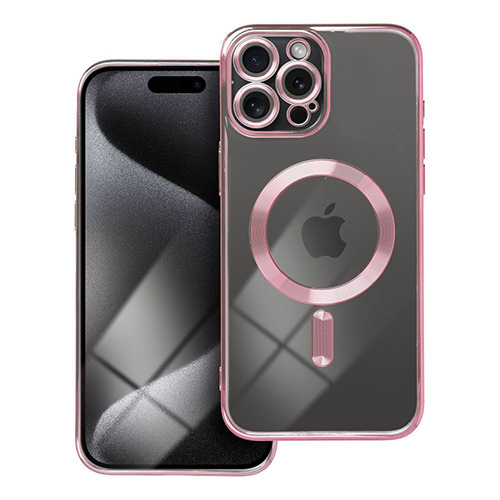 Θήκη OEM Electro Magsafe για Apple iPhone 15 Pro Max Back Cover Pink